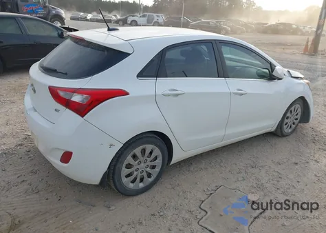 2017 Hyundai Elantra Gt из США, поврежденный, VIN KMHD35LH6HU358890